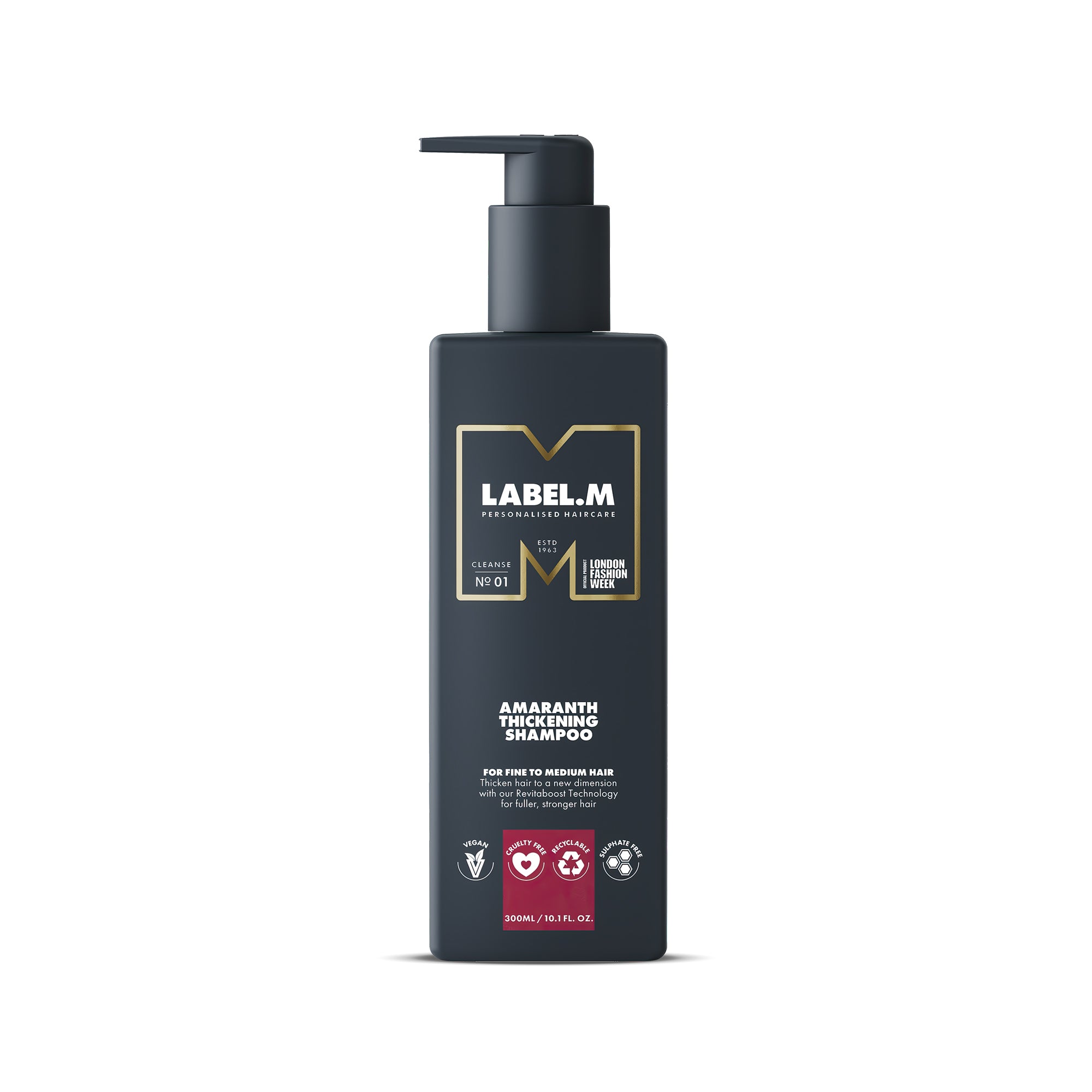 LABEL.M Amaranth Thickening Shampoo - TONI&GUY SHOP