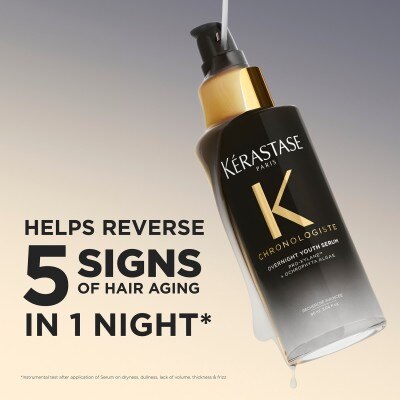 KERASTASE CHRONOLOGISTE RESTORATIVE OVERNIGHT HAIR SERUM 90ML