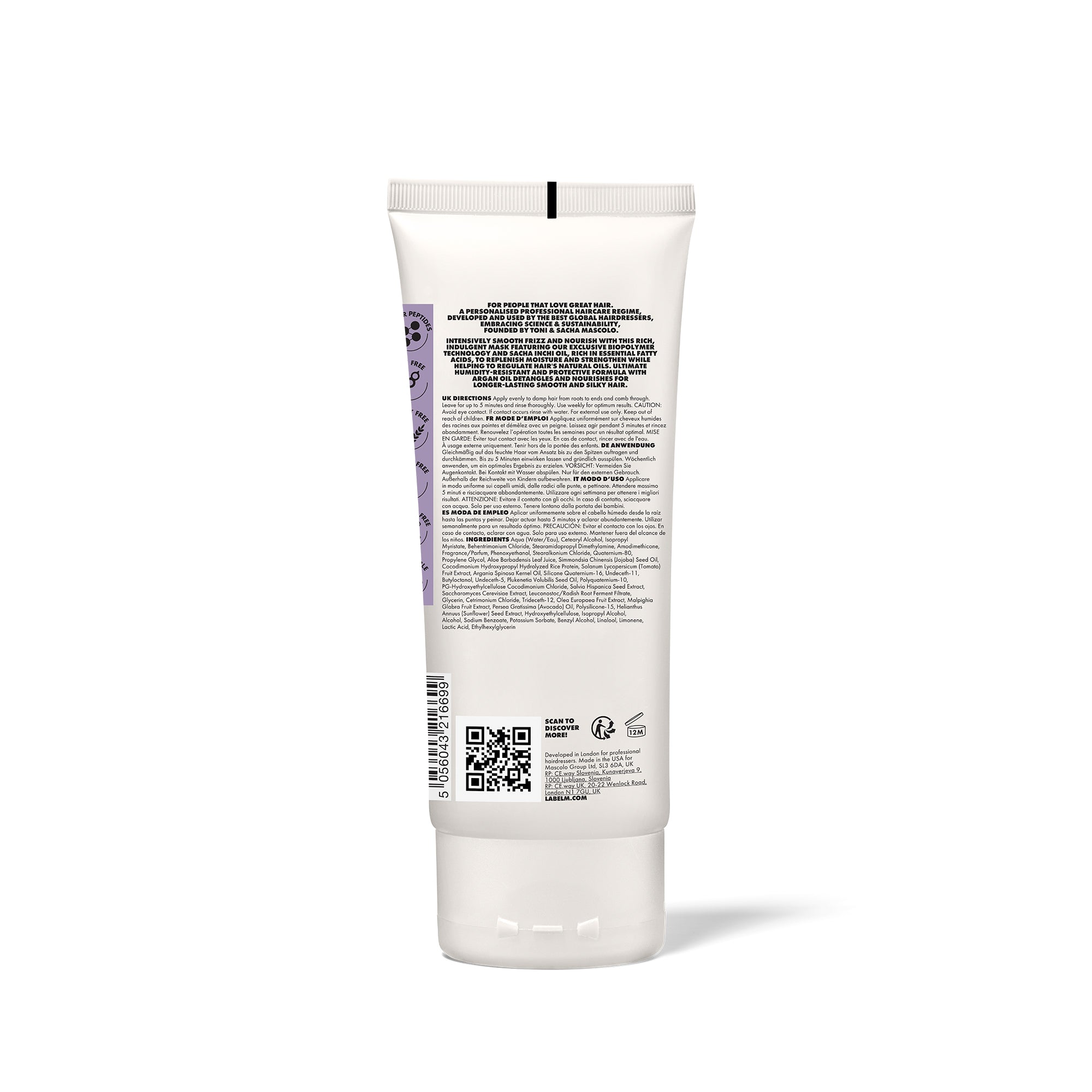 LABEL.M Anti-Frizz Smoothing Mask