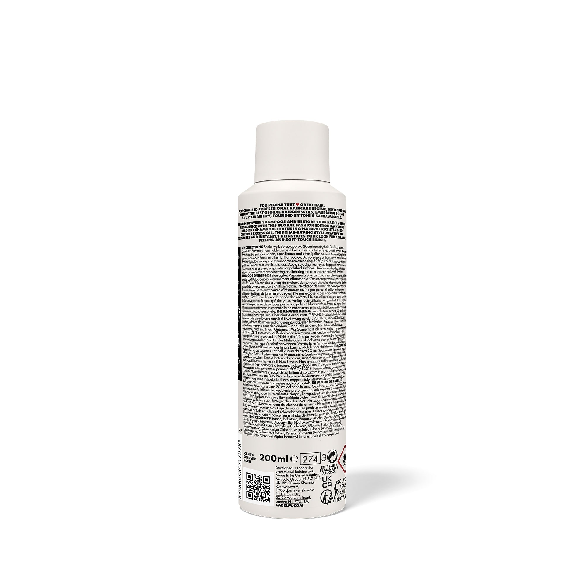LABEL.M Fashion Edition Dry Shampoo