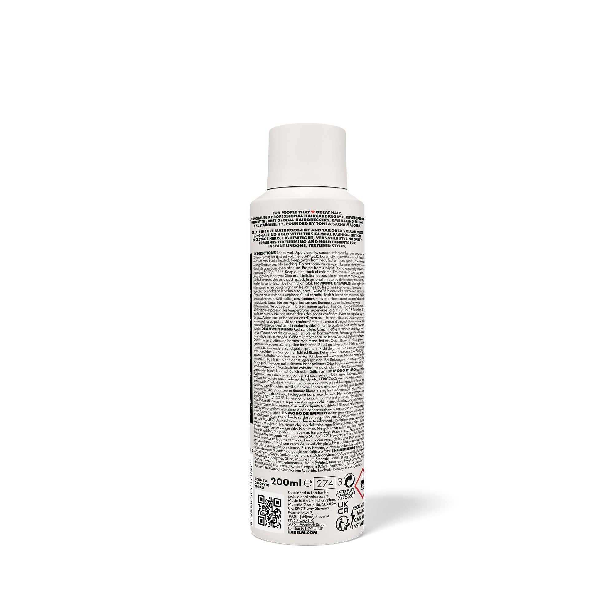 LABEL.M Fashion Edition Texturising Volume Spray
