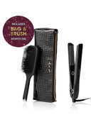 ghd Gold Hair Straightener Festive Gift Set In Black