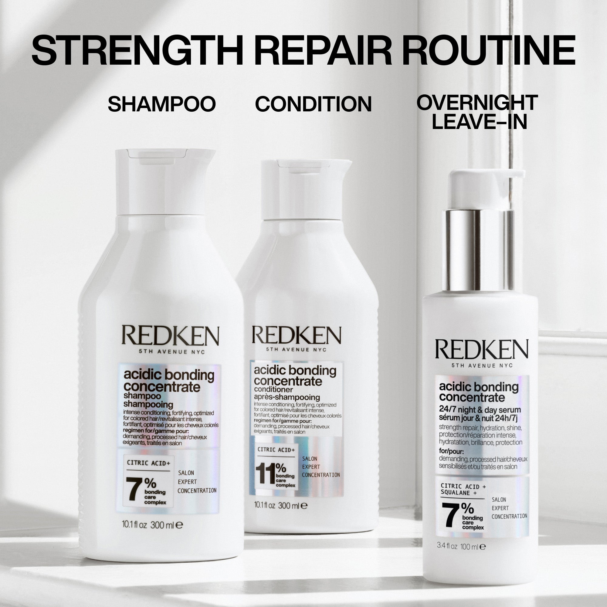 Redken Acidic Bonding Concentrate 24/7 Night & Day Serum 100ml