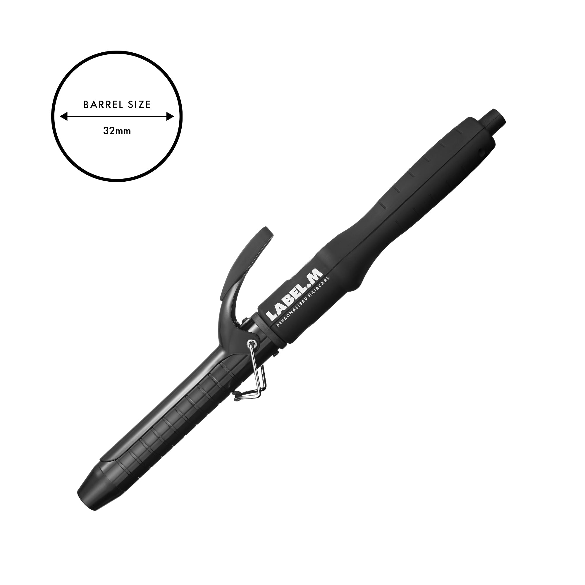 LABEL.M Titanium Pro Curling Tong 32mm