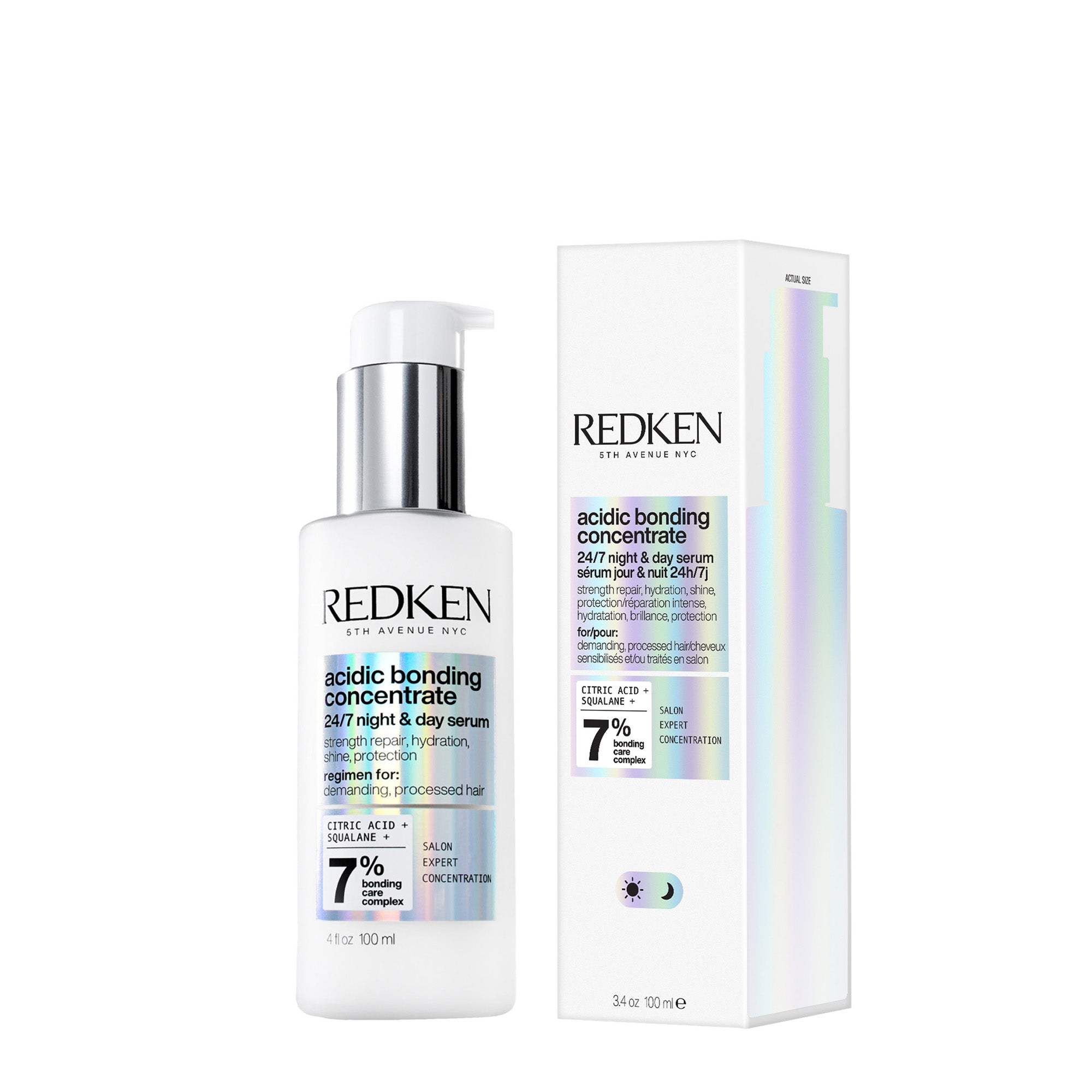 Redken Acidic Bonding Concentrate 24/7 Night & Day Serum 100ml