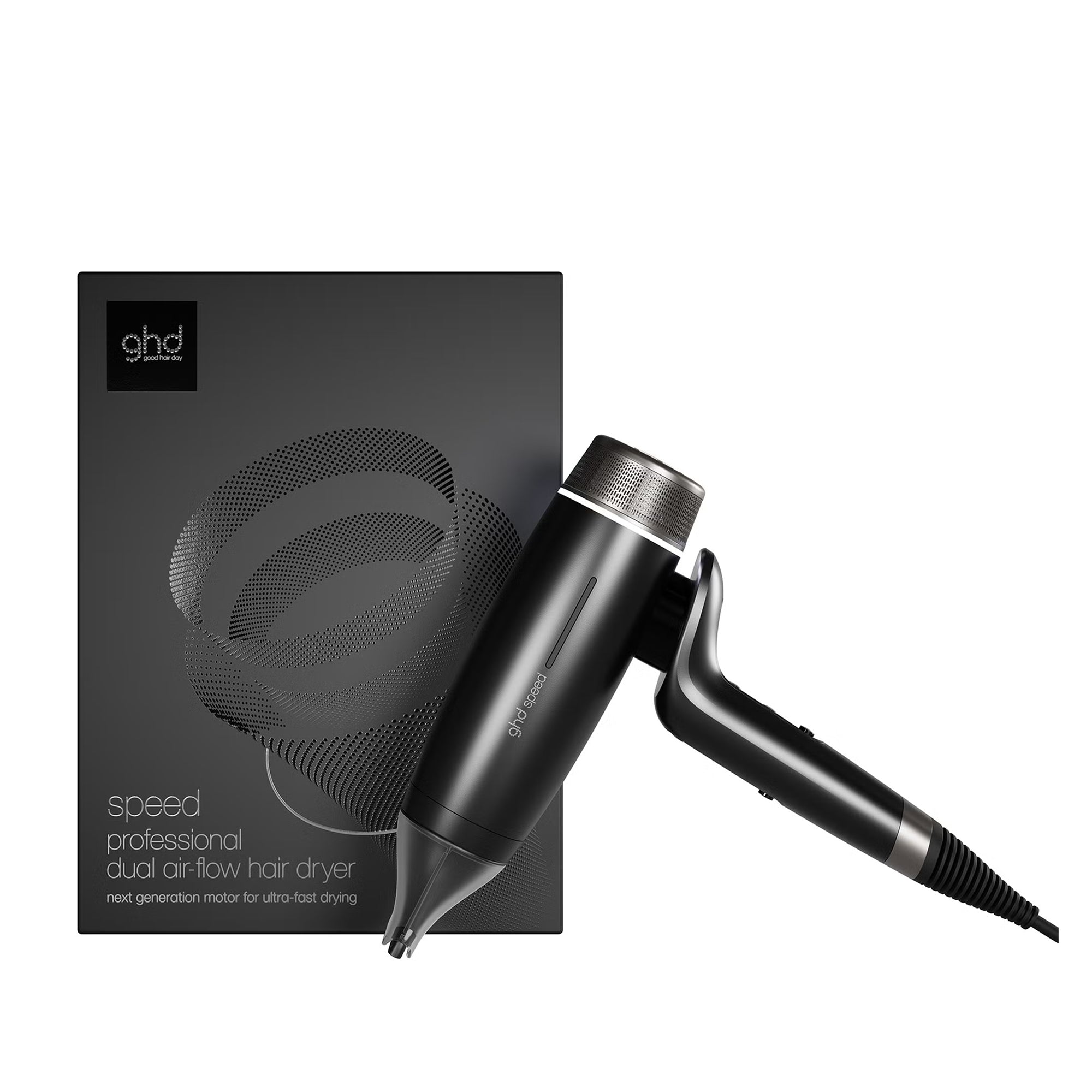 ghd Speed Iconic Hair Dryer in Black