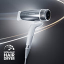 ghd Speed Iconic Hair Dryer in Silver White