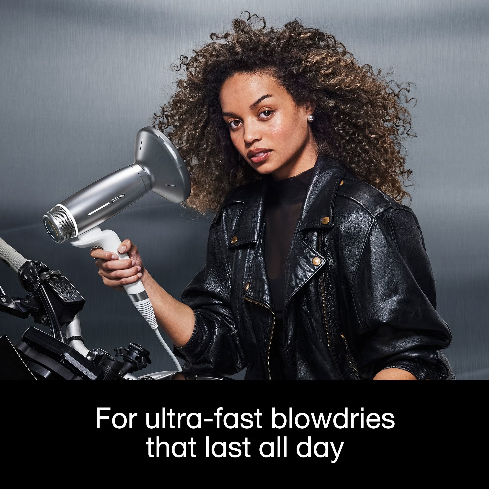 ghd Speed Iconic Hair Dryer in Black