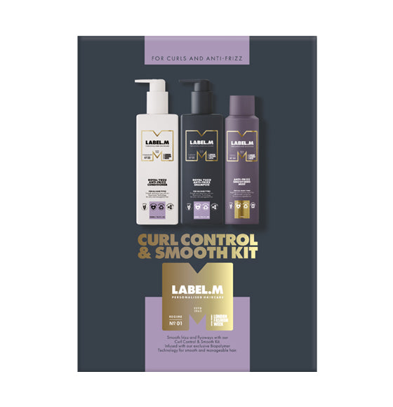 LABEL.M Curl Control and Smooth Gift Set – TONI&GUY SHOP