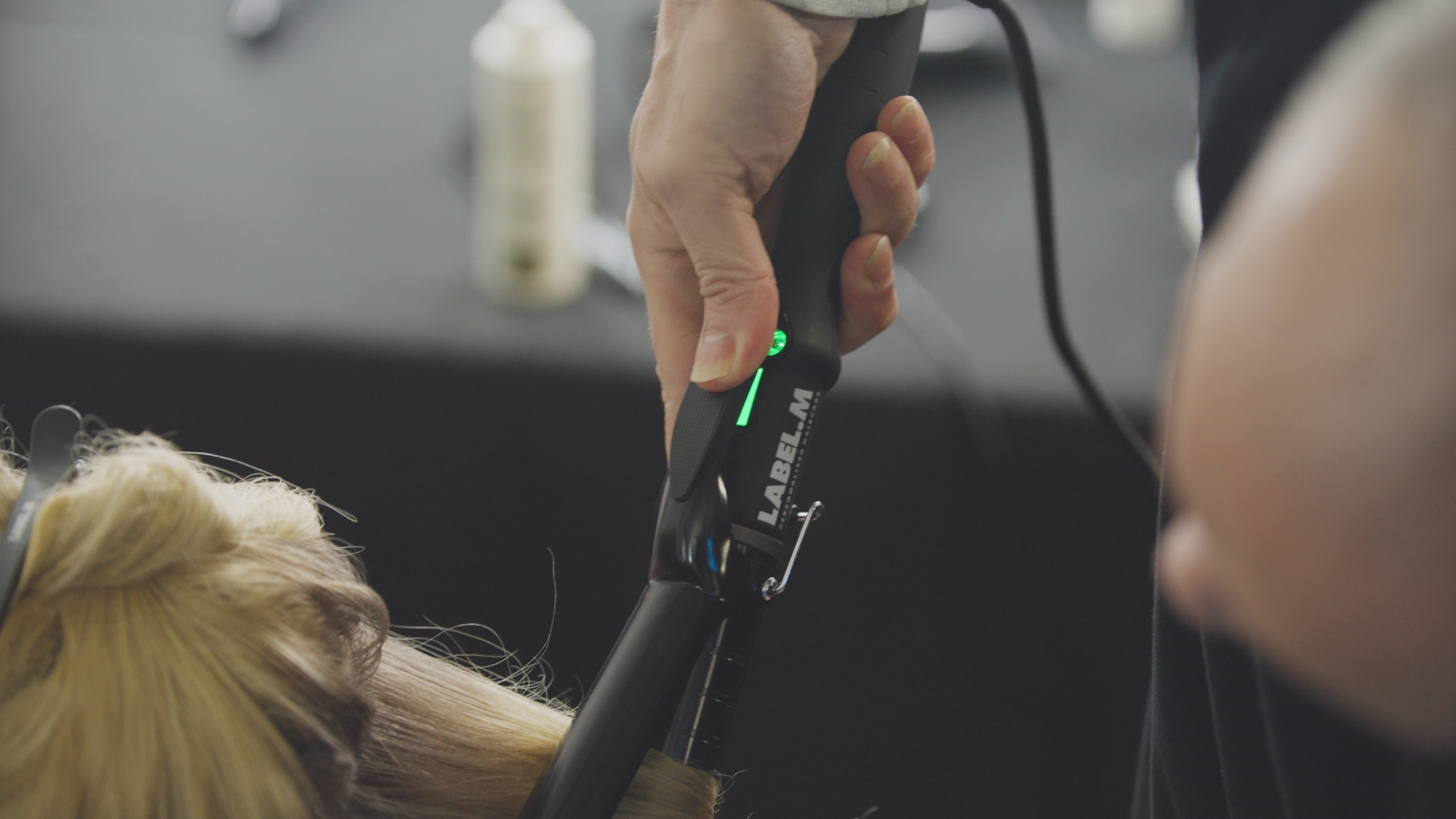 LABEL.M Titanium Pro Curling Tong 32mm